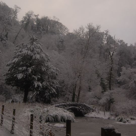 Bridge At Giant's Soap Dish, Blaise Castle Estate