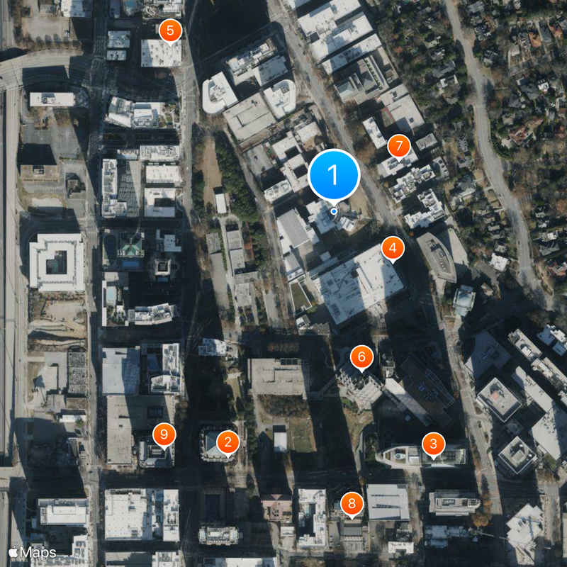 High Museum of Art Carte