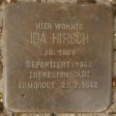 Stolperstein dedicated to Ida Hirsch