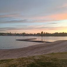 Krutudden, public beach