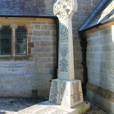 War Memorial by South West Corner of Church of St Gluvias