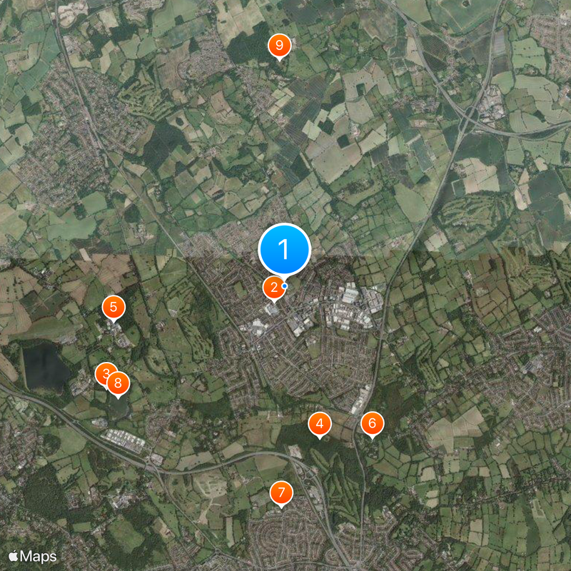 Meadow Park Map