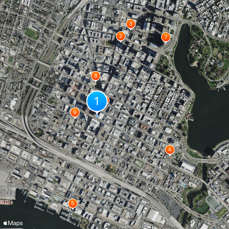 University of California Regents Map