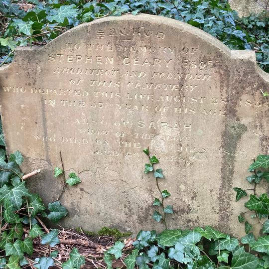 Monument To Stephen Geary