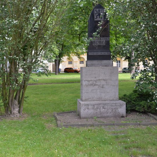 World War II memorial in Terezín