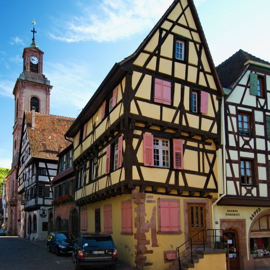 Maison au 1, rue des Trois-Églises à Riquewihr