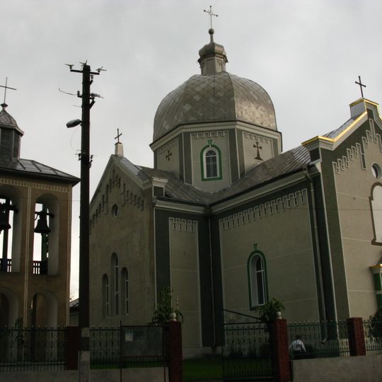Saint Michael church, Novosilka, Zalishchyky Hromada