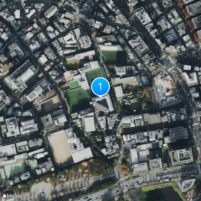 Gyosei Junior and Senior High School Map