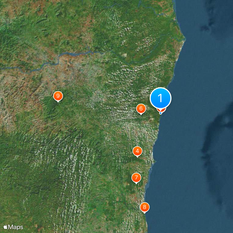 Arraial da Ajuda Map