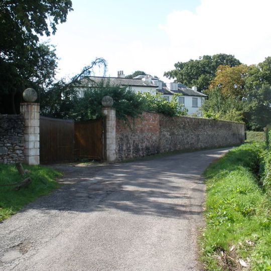 Wall of Riversmeet House