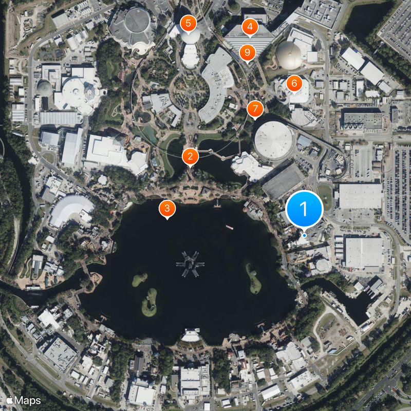 Norway Pavilion Mappa