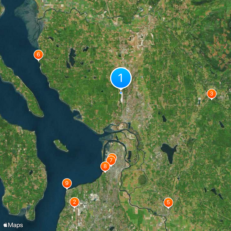 Tulalip Resort Casino Map