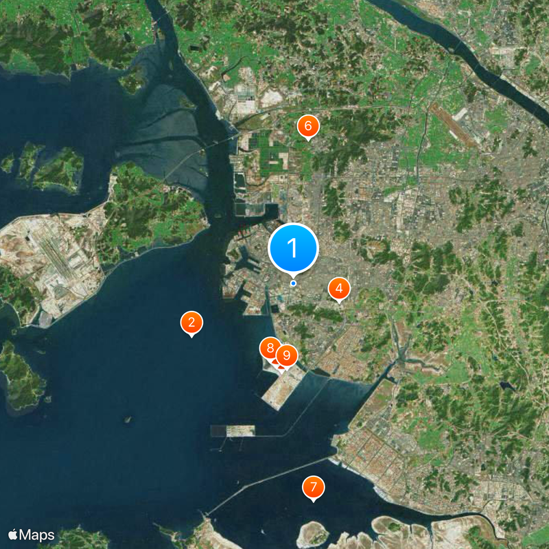 Inha University Map