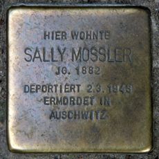 Stolperstein en memoria de Sally Mossler
