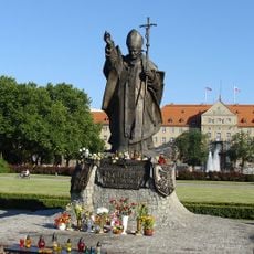 John Paul II Monument in Szczecin