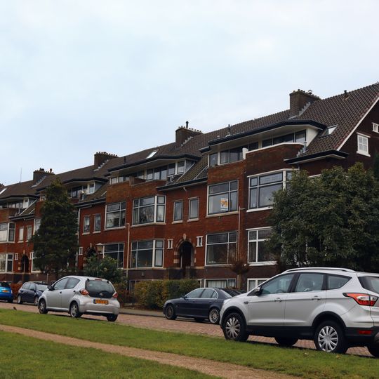 Complex met portiekwoningen