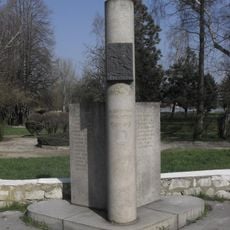 Pomník obětem okupace 1939-1945 v Lipové ulici v Duchcově