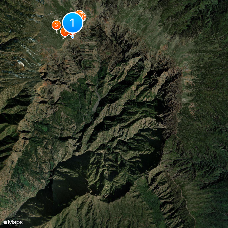 Caldera de Taburiente National Park Map
