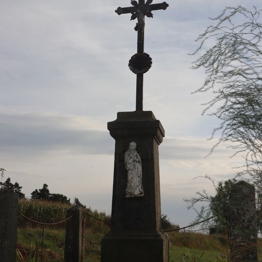 Kříž u silnice východně od Kamenné