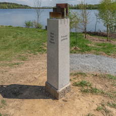 Memorial stone for the deceased of the Corona pandemic