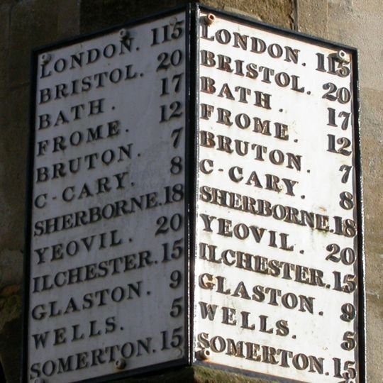 Milepost, Market Place at ST61894365