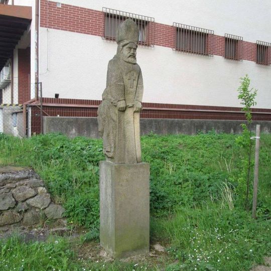 Socha svatého Prokopa v Nepomuku