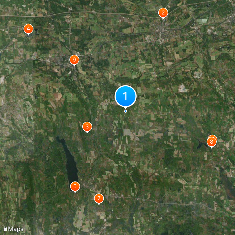 Central New York Map