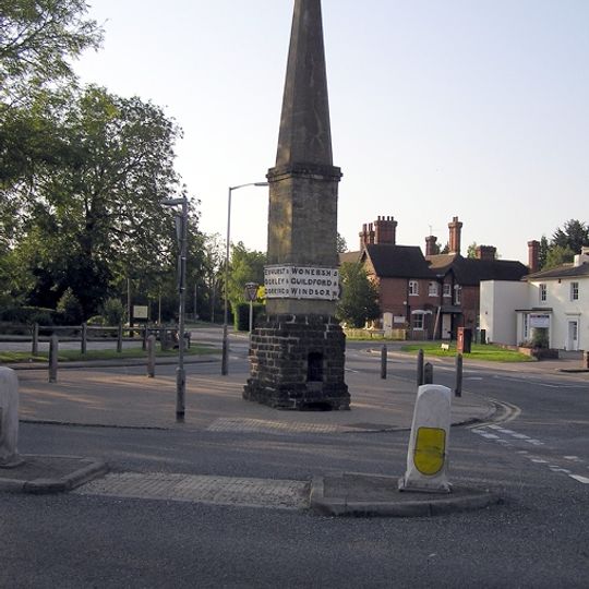 Milestone, High Street jct of Ewhurst Road & Horsham Road