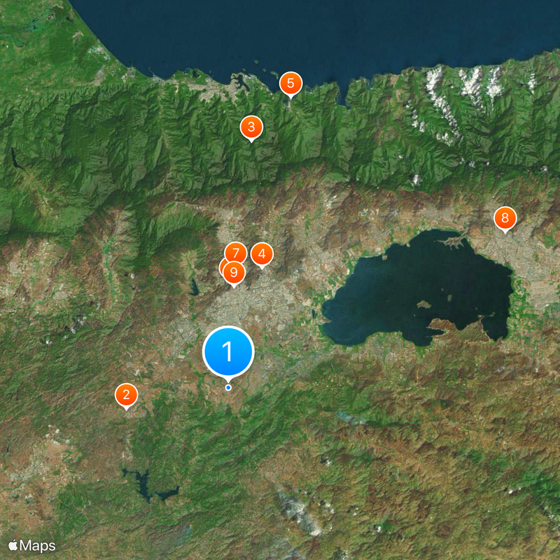 Municipio Valencia Map