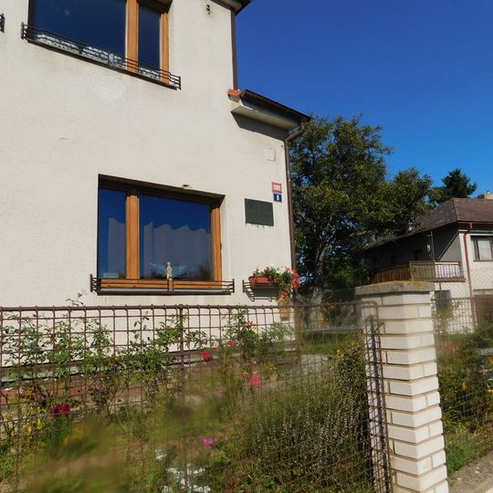 Pamětní deska Františka Záruby v Českém Brodu