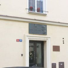 Pamětní deska Josefa Jungmanna na domě Jezuitská 20 v Litoměřicích