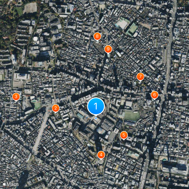 Tokyo Women's Medical University Map