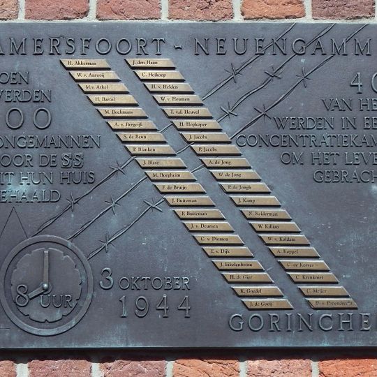 Monument bij de Grote Kerk