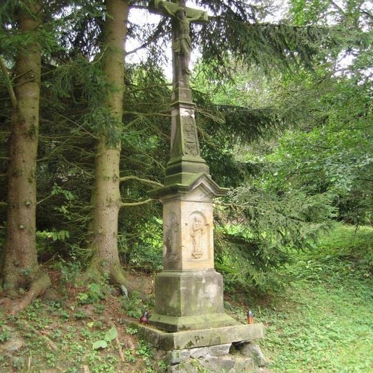 Boží muka ve Svojanově při silnici na Mírov