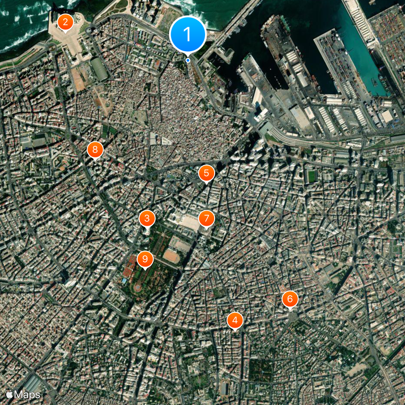 Rick's Café Casablanca Map