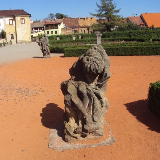 Socha Bičovaného Krista z Kalvárie u Mařenic