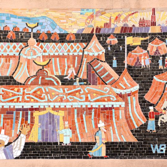 Zweite Türkenbelagerung 1683, das Zelt von Kara Mustafa