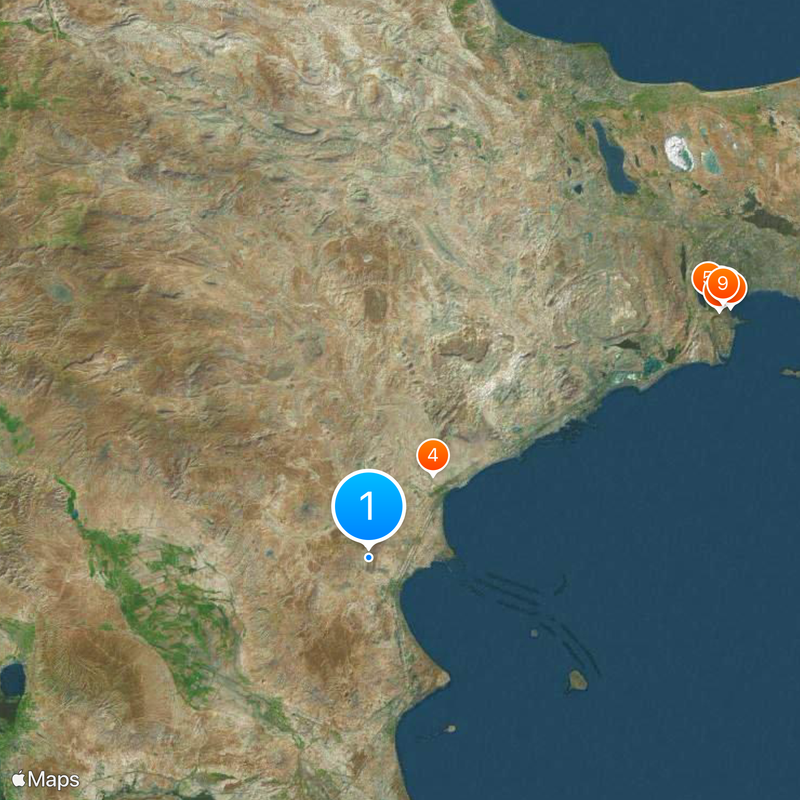 Riserva statale di Qobustan Mappa