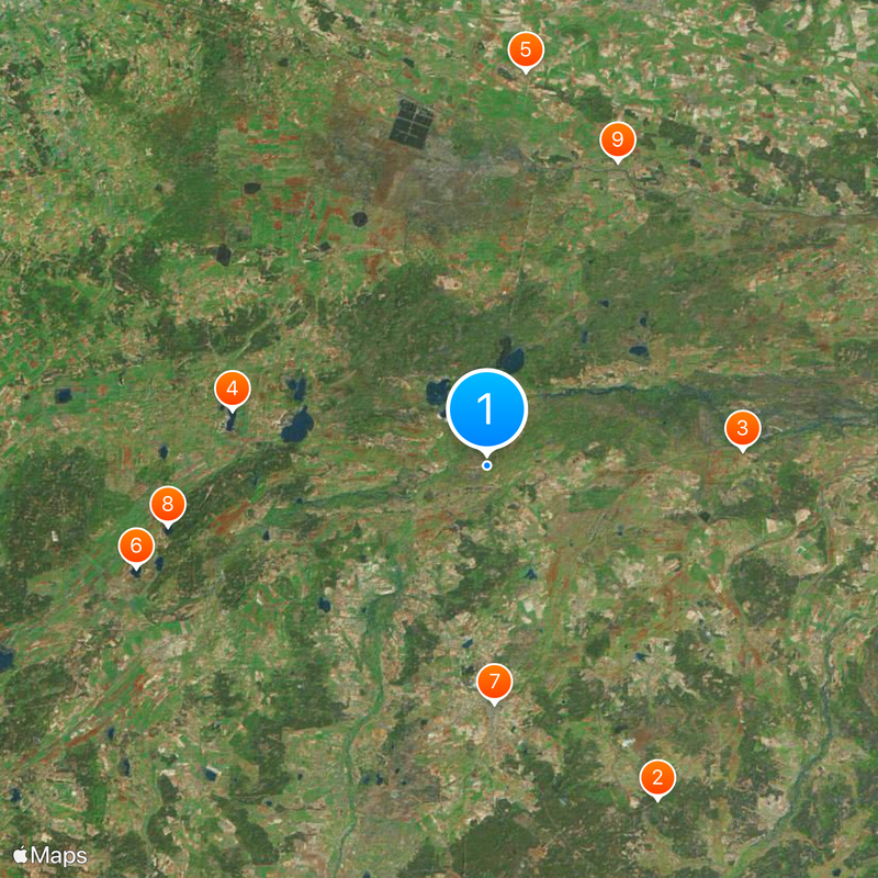 Pinsk Marshes Map