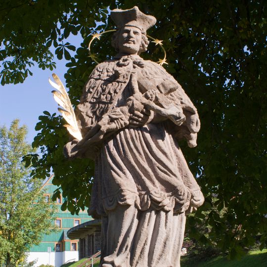 Statue of John of Nepomuk in Boží Dar