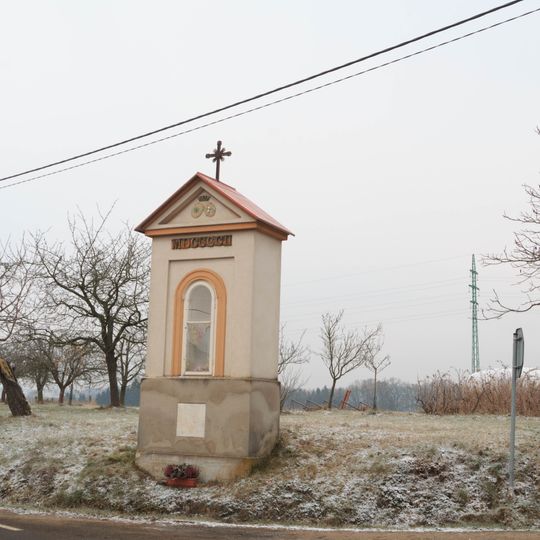 Kaplička v Synkově jihozápadní část obce