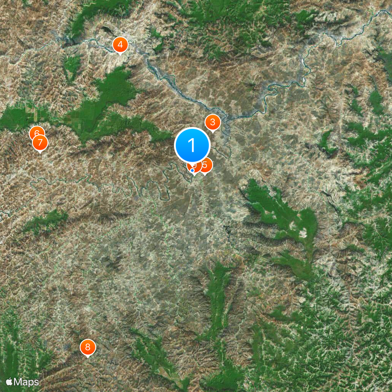 Araçuaí Map