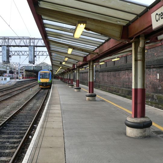 Crewe railway station