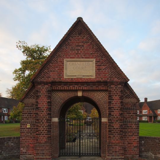 Lych Gate At Cranfield Court