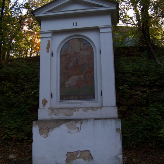 3. zastavení křížové cesty na Petříně