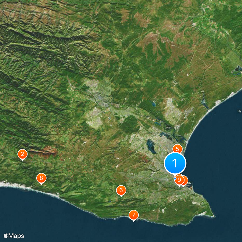 Nelson Mandela Bay Carte