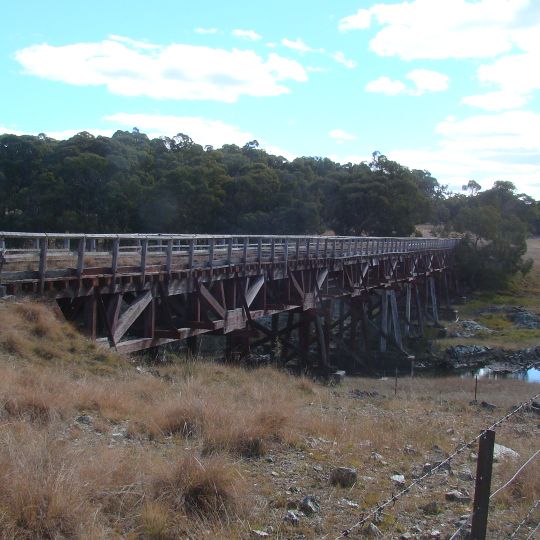 Yarraford Rail Bridge over Beardy River