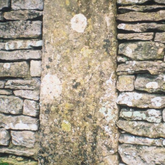 Milestone, Station Road; opp. Church, in boundary wall of Stoneleigh House