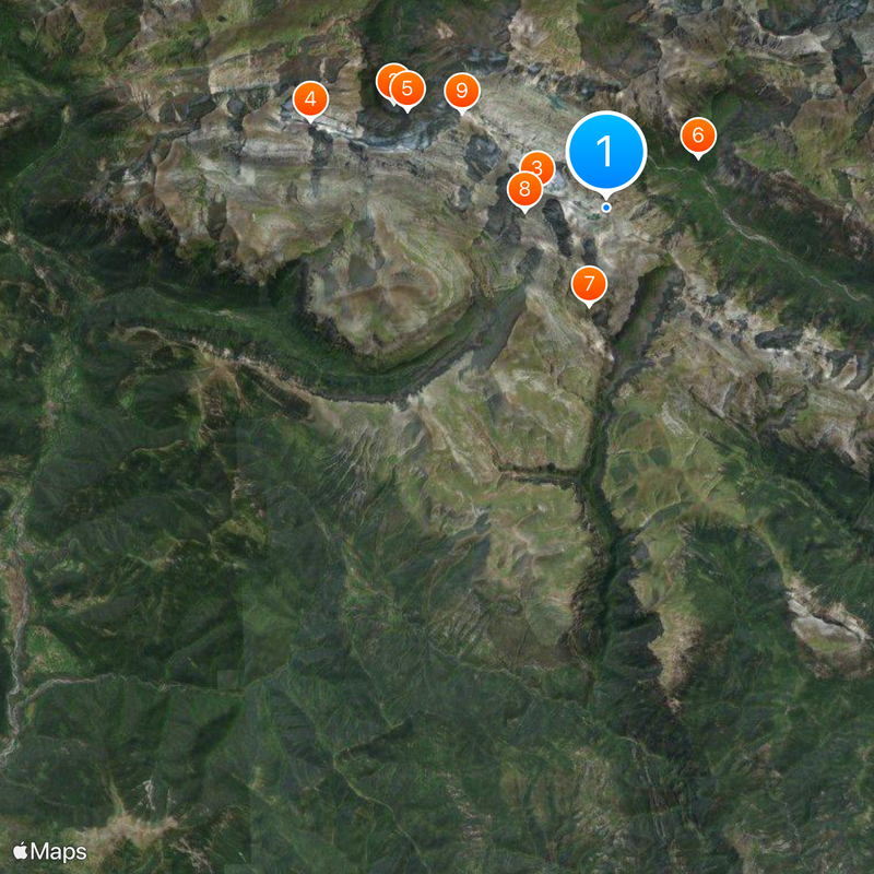 Parc national d'Ordesa et du Mont-Perdu Carte