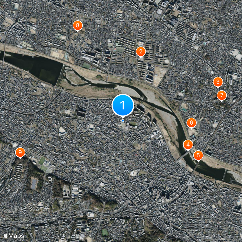 カリタス小学校 Map